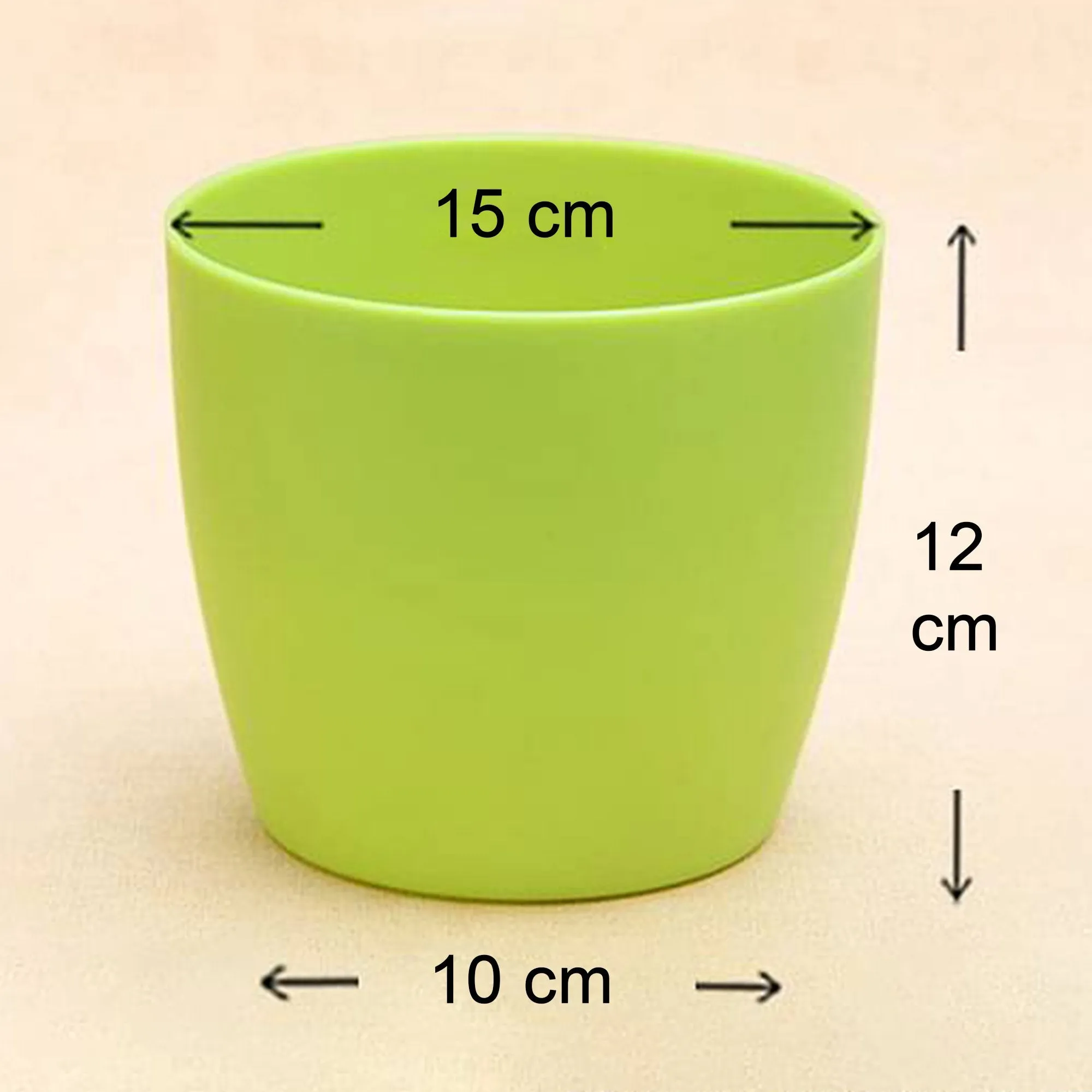 Round Flower Pots for Indoor & Outdoor Gardening