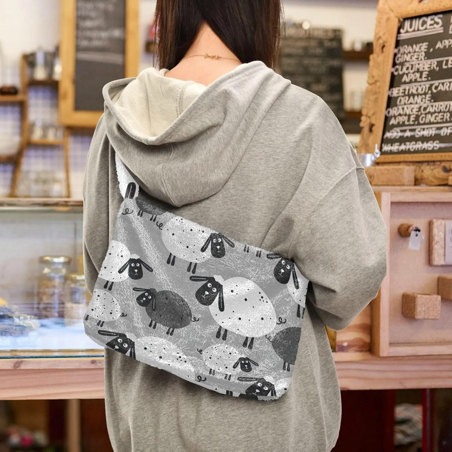 Sheeps Women's Bag, Tote Bag, Book Totes for Women