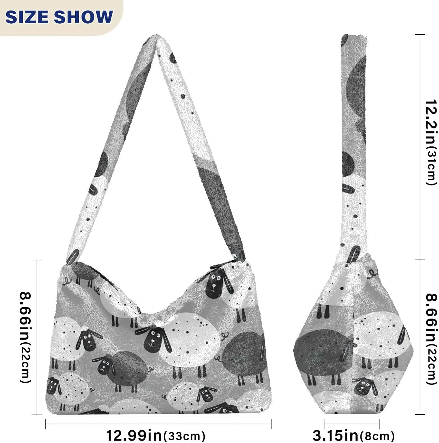 Sheeps Women's Bag, Tote Bag, Book Totes for Women
