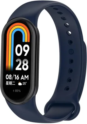 Silicone Strap For Xiaomi Band 8 Bracelet Replacement Wristband For Miband 8 NFC Smart Watch For Mi Belt 8 Watchband Accessories