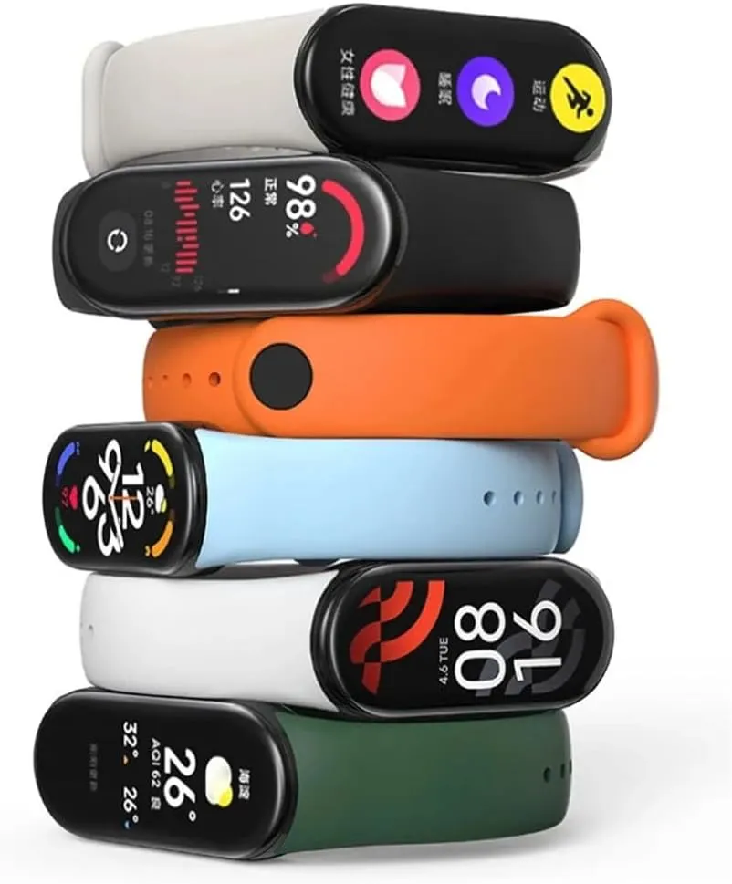 Silicone Strap For Xiaomi Band 8 Bracelet Replacement Wristband For Miband 8 NFC Smart Watch For Mi Belt 8 Watchband Accessories