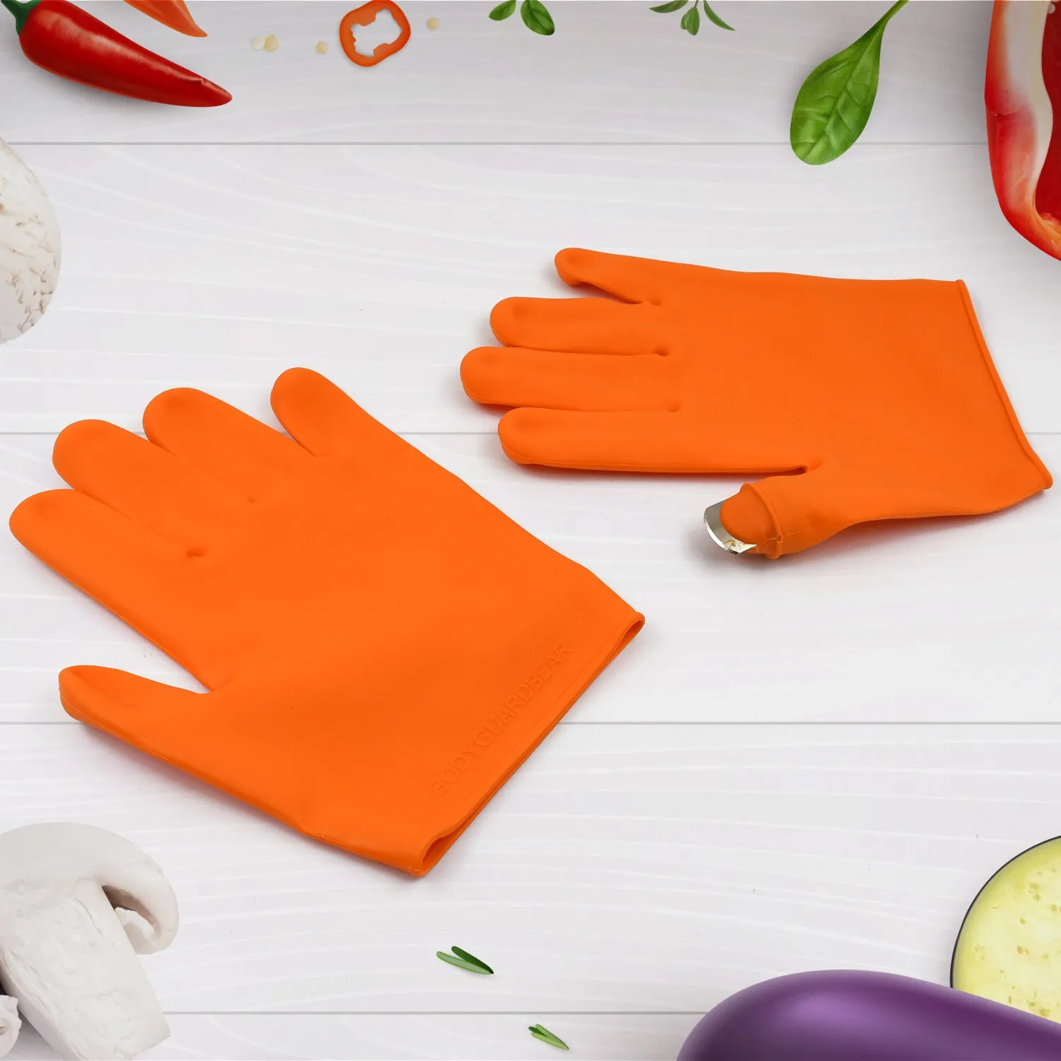 Silicone Thumb Knife Finger Protector for Harvesting