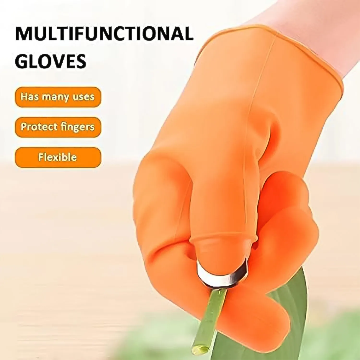 Silicone Thumb Knife Finger Protector for Harvesting