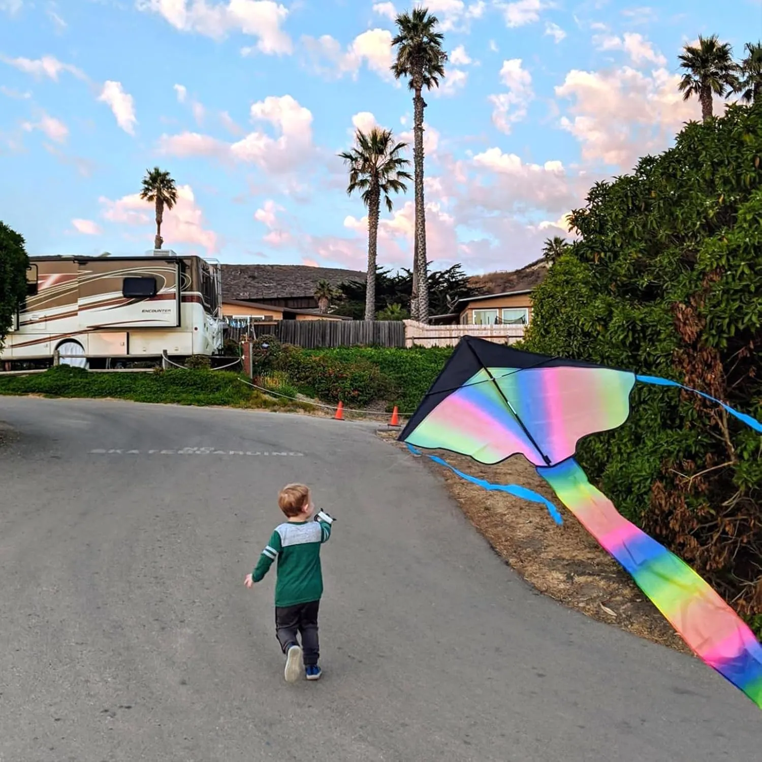 Simxkai Kites for Kids & Adults, Beach Kites, Easy for Fly for Toddlers Ages 3-5 with 300ft Kite String Each Handle