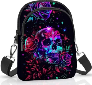 Small Crossbody Bags for Women Waterproof Cell Phone Bag Wallet Purse with Card Slots Adjustable Strap