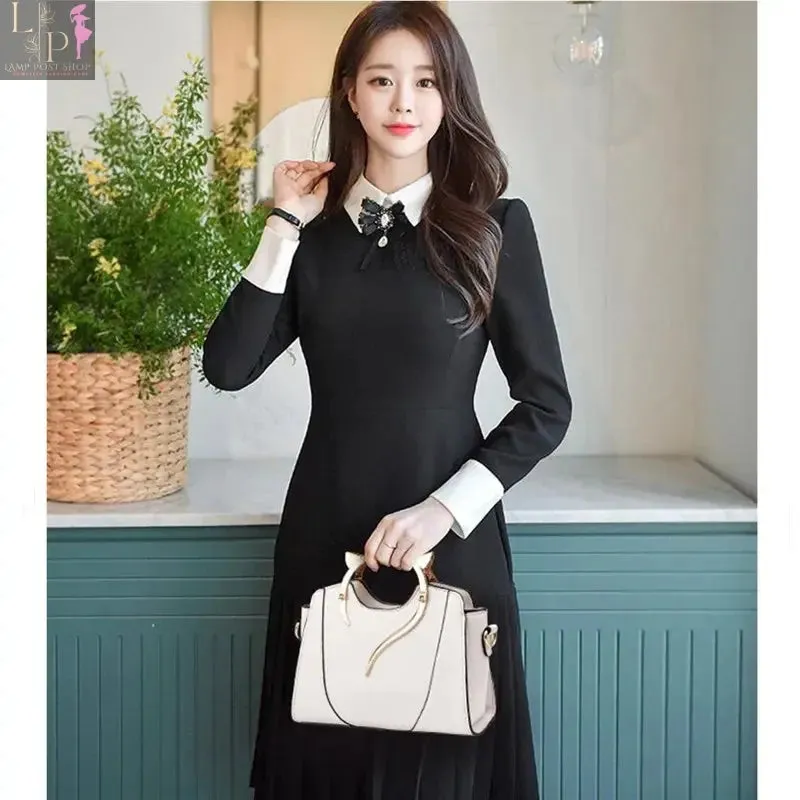 Small Leather Shoulder Bag: White Color