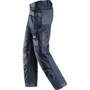Snickers Craftsmen 3214 Navy Canvas  Holster Pocket Trousers