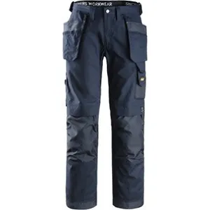 Snickers Craftsmen 3214 Navy Canvas  Holster Pocket Trousers