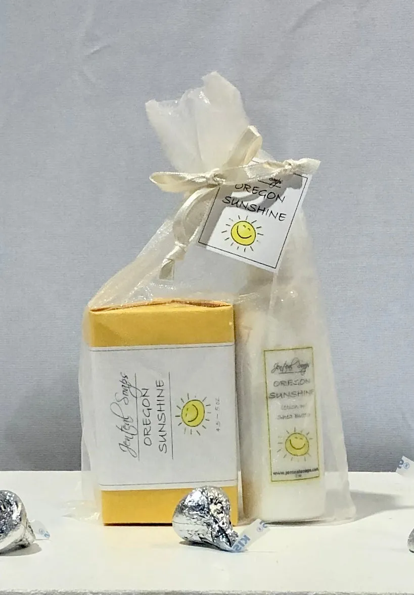 Soap and Lotion Organza Gift Bags
