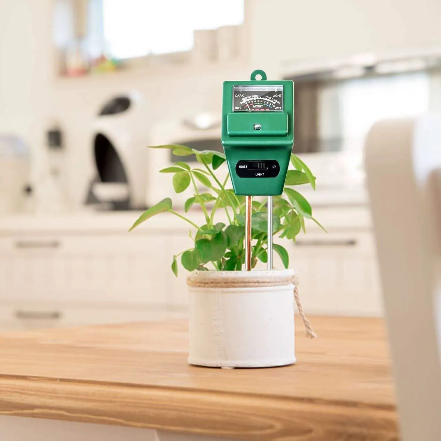 Soil pH Testing Meter – Accurate Soil Moisture & pH Monitor