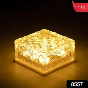 Solar Ice Cube Shaped Garden Lights for Pathway & Garden