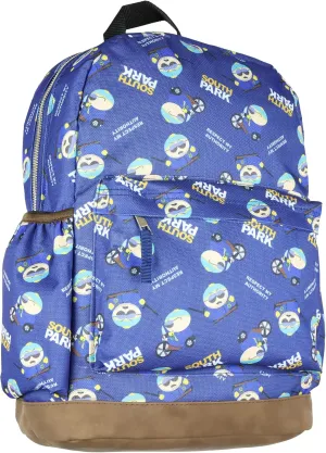 South Park Backpack Cop Cartman Respect My Authority School Bookbag For Daily Use