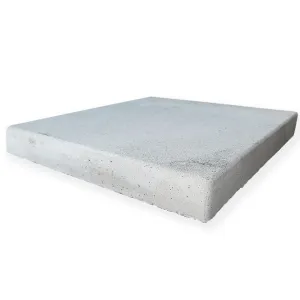Stepping Stone 12 in. x 12 in. x 2 in. Granada White Concrete Veranostone Paver