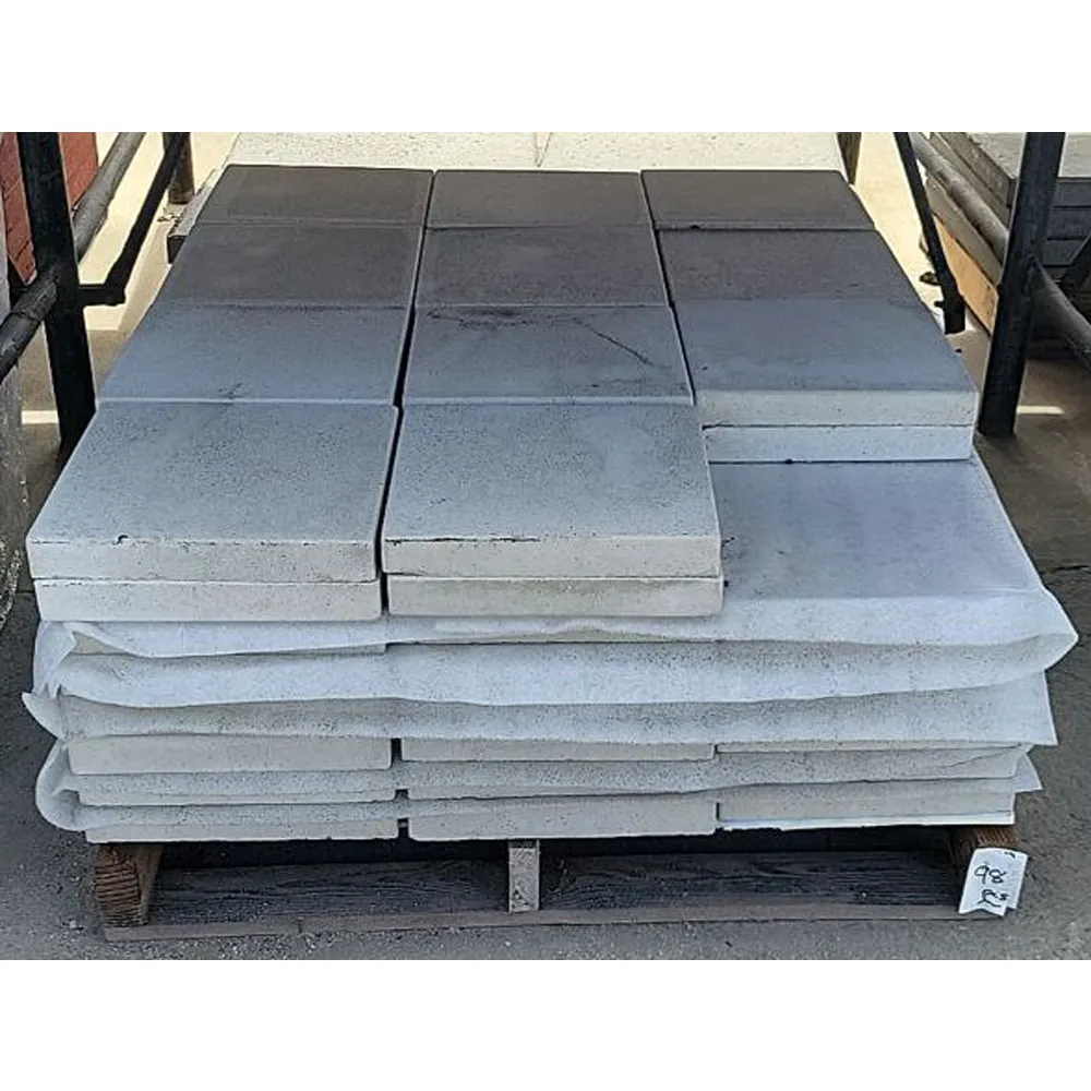 Stepping Stone 12 in. x 12 in. x 2 in. Granada White Concrete Veranostone Paver