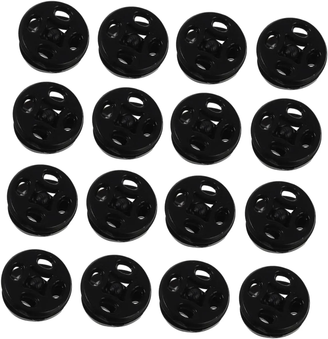 STOBOK 3000 Pcs Sewing Button Magnets Pins Sewing Masking Jean Buttons Pins Snaps for Sewing Shirt Brooch Pins Sewing Handbags Closures Tape Shirt Buttons Bracelets Craft Buttons Black