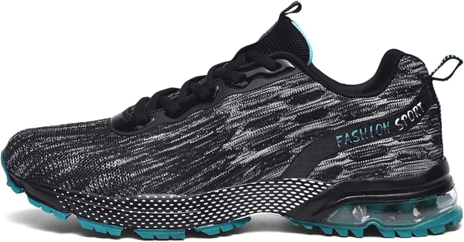 Summer air Cushion Running Shoes, Anti Slip Sports Running Shoes, Breathable Walking Travel Shoes, Plus Size Basketball Shoes