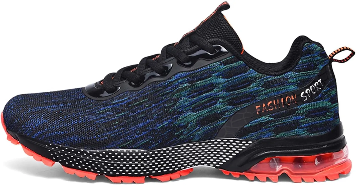 Summer air Cushion Running Shoes, Anti Slip Sports Running Shoes, Breathable Walking Travel Shoes, Plus Size Basketball Shoes