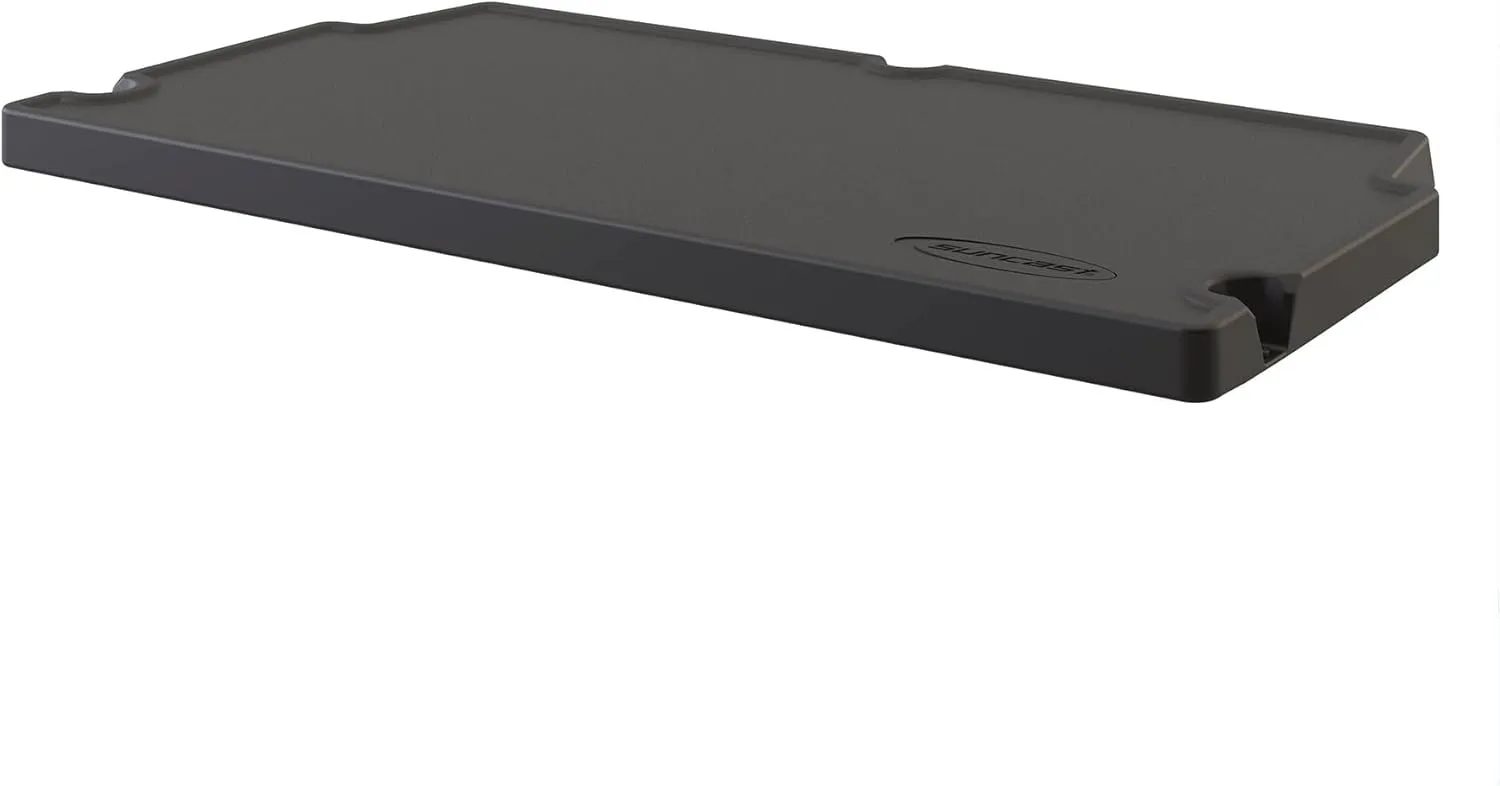 Suncast Vertical Shed Shelf Kit, Space-Saving Shelf for Vertical Outdoor Storage Sheds, 27.75" W x 14.5" D x 1.25" H, Black, Made in The USA