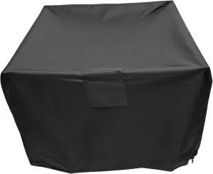 SUPVOX Outdoor Grill Cover Oxford Cloth Barbecue Protector Fire Pit Shield Windproof for Outdoor BBQ Camping Protection
