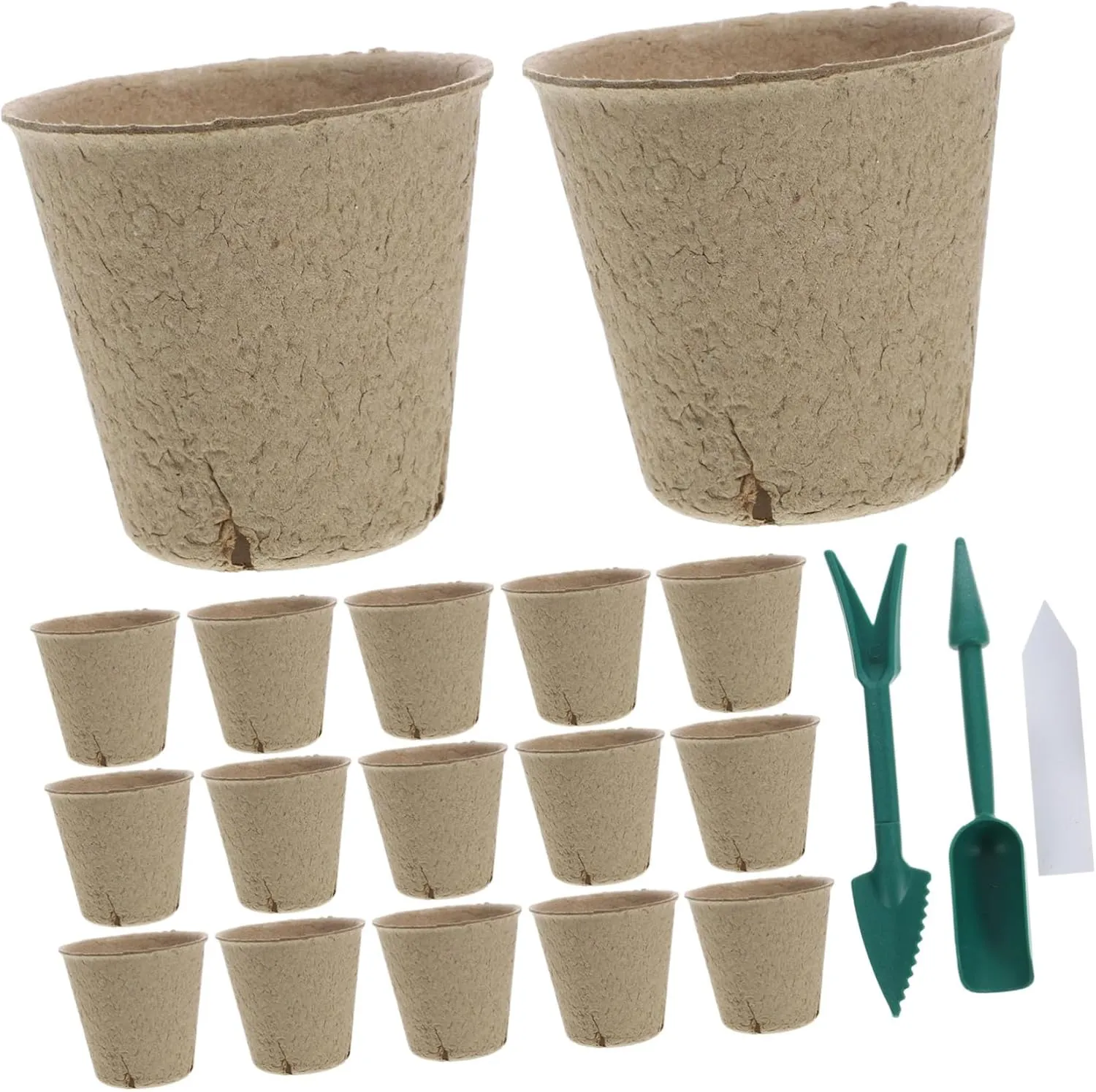 SUPVOX Plant Pots 1 Set of Planting Pots Drainage Holes Paper for Succulent Garden Garden Supply