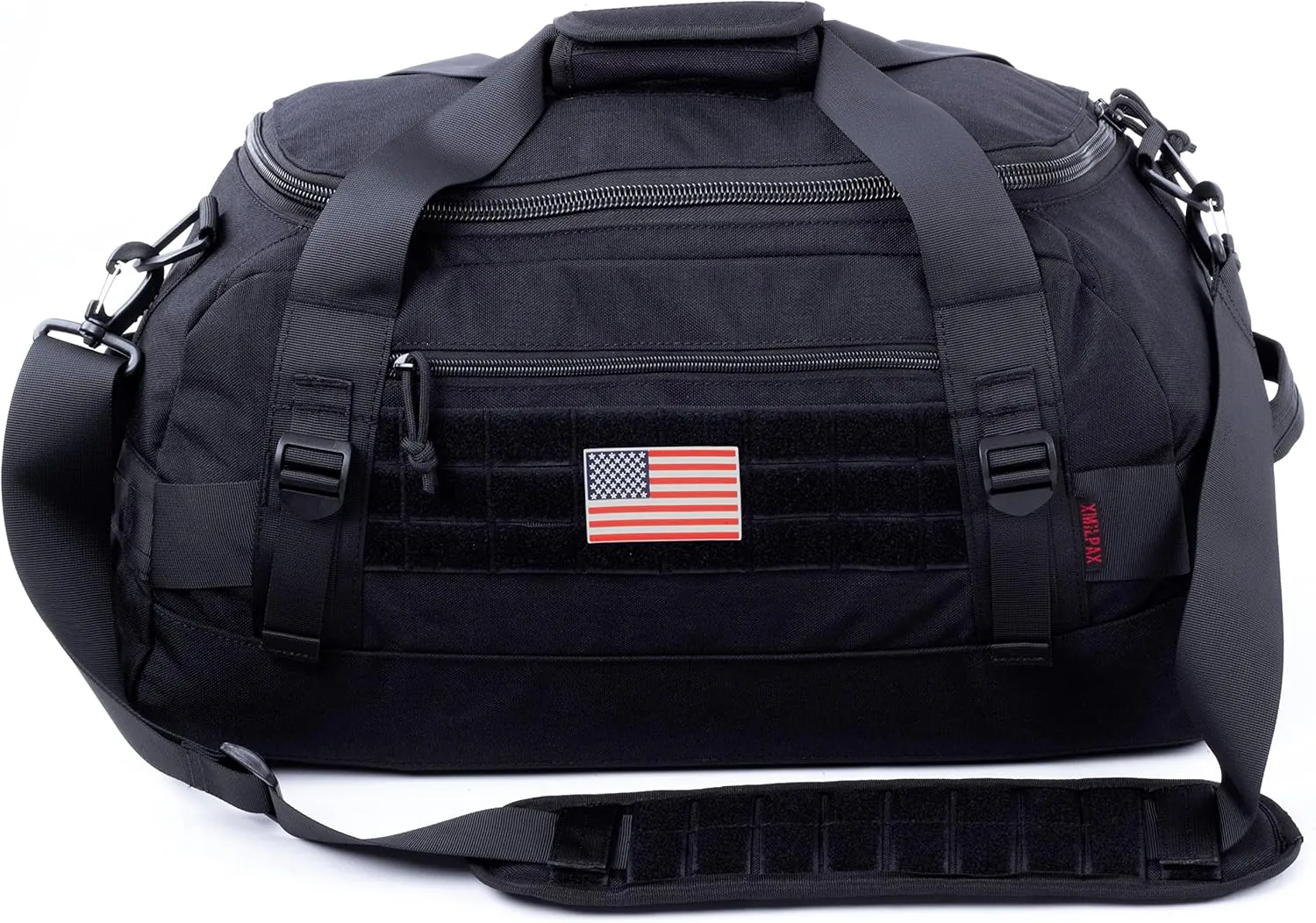 Tactical Duffle Bag MOLLE Gear Bag Carry on Travel Weekend Duffel Bag. Ideal for Hunting, Shooting Range, Law Enforcement, Camping, Travel and Viechle. 35L