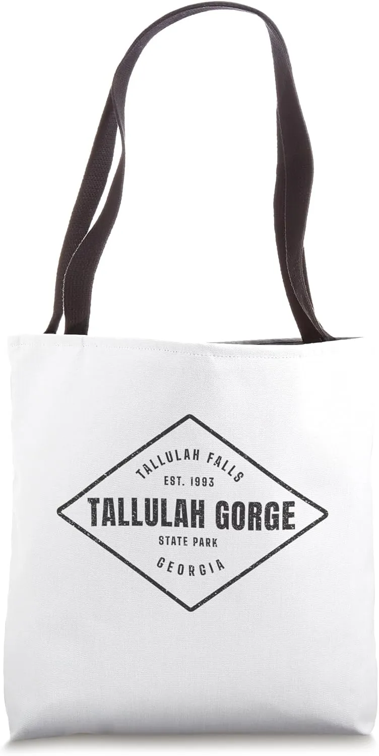 Tallulah Gorge State Park Georgia Souvenir Design Tote Bag