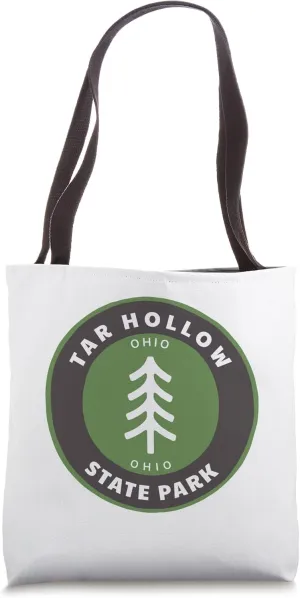 Tar Hollow State Park Ohio OH Tree Outdoors Forest Tote Bag