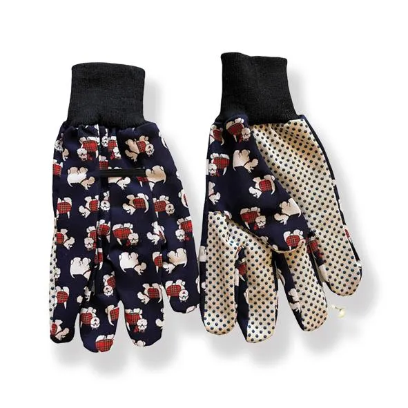 Tartan Terrier Gardening Gloves