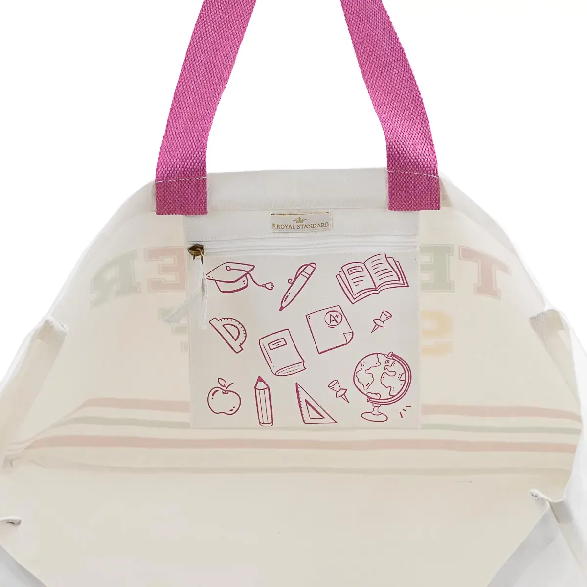 Teacher Stuff Canvas Tote