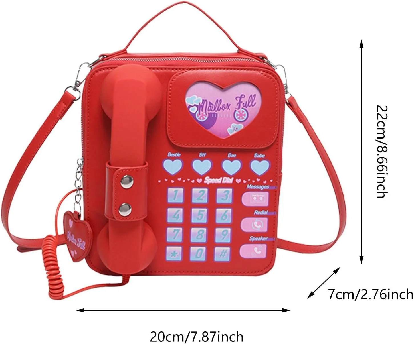 Telephone Crossbody Bag Practical Sturdy Telephone Shoulder Handbag for Umbrella