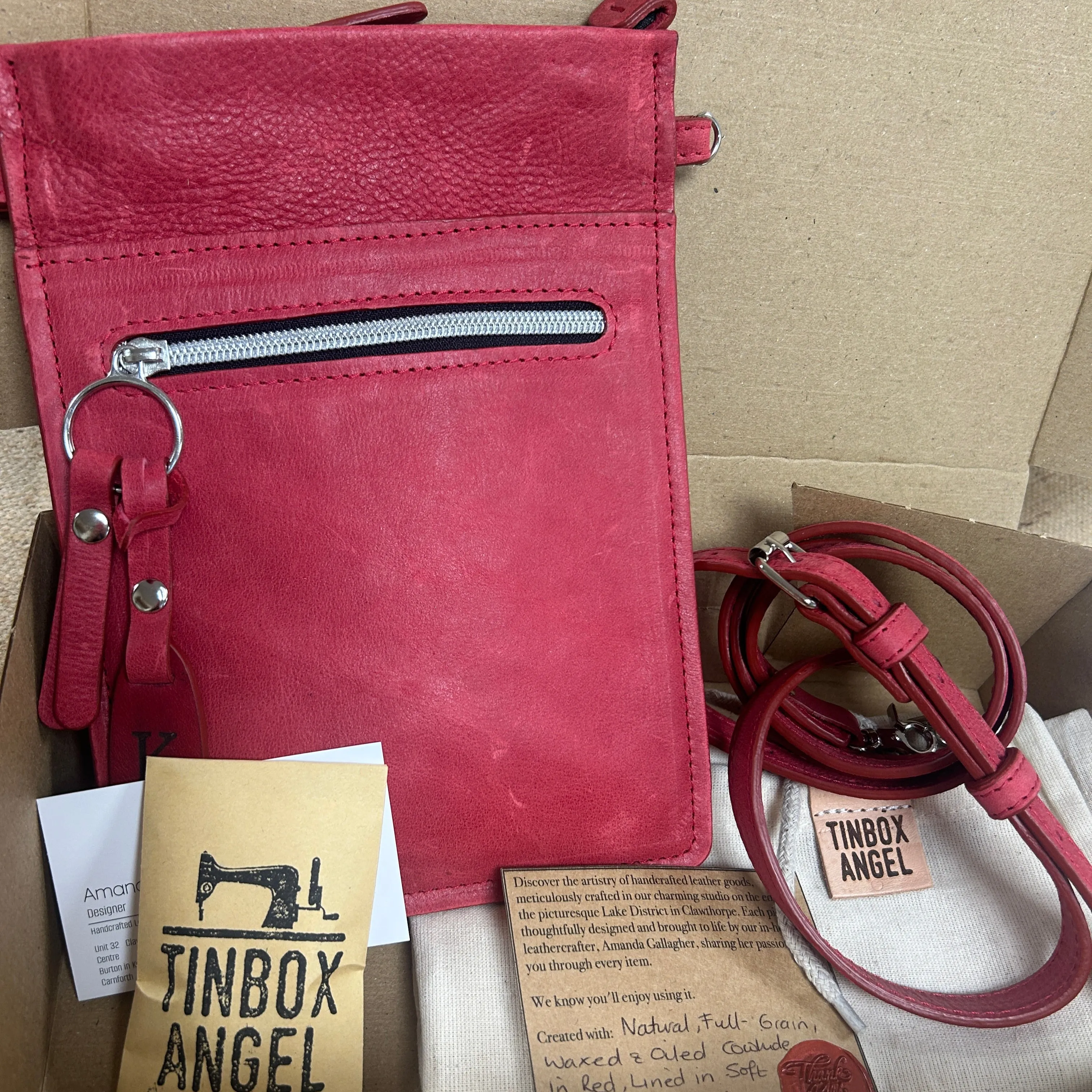 The 'Gig Bag" Compact Cross Body Bag - FREE PERSONALISATION