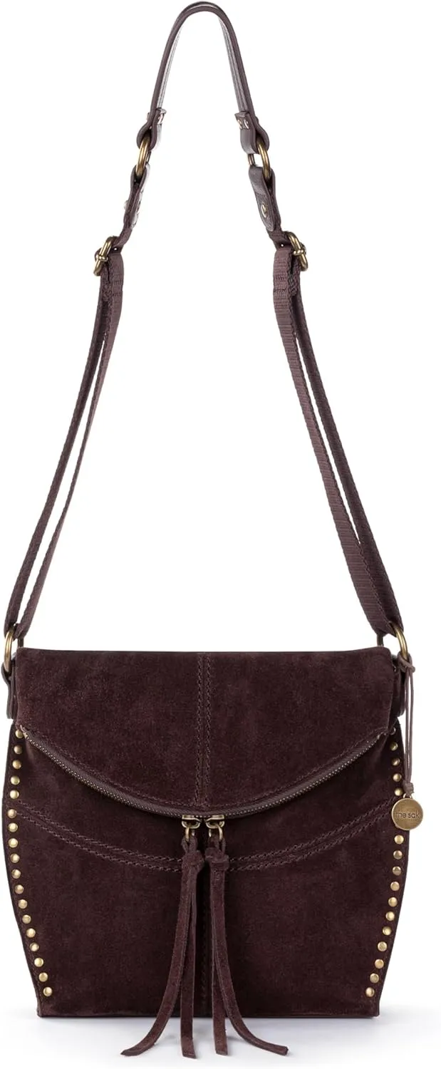 The Sak Silverlake Crossbody Purse - Women's Casual Purse For Everyday & Travel - Leather Bag with Adjustable Strap & Zipper