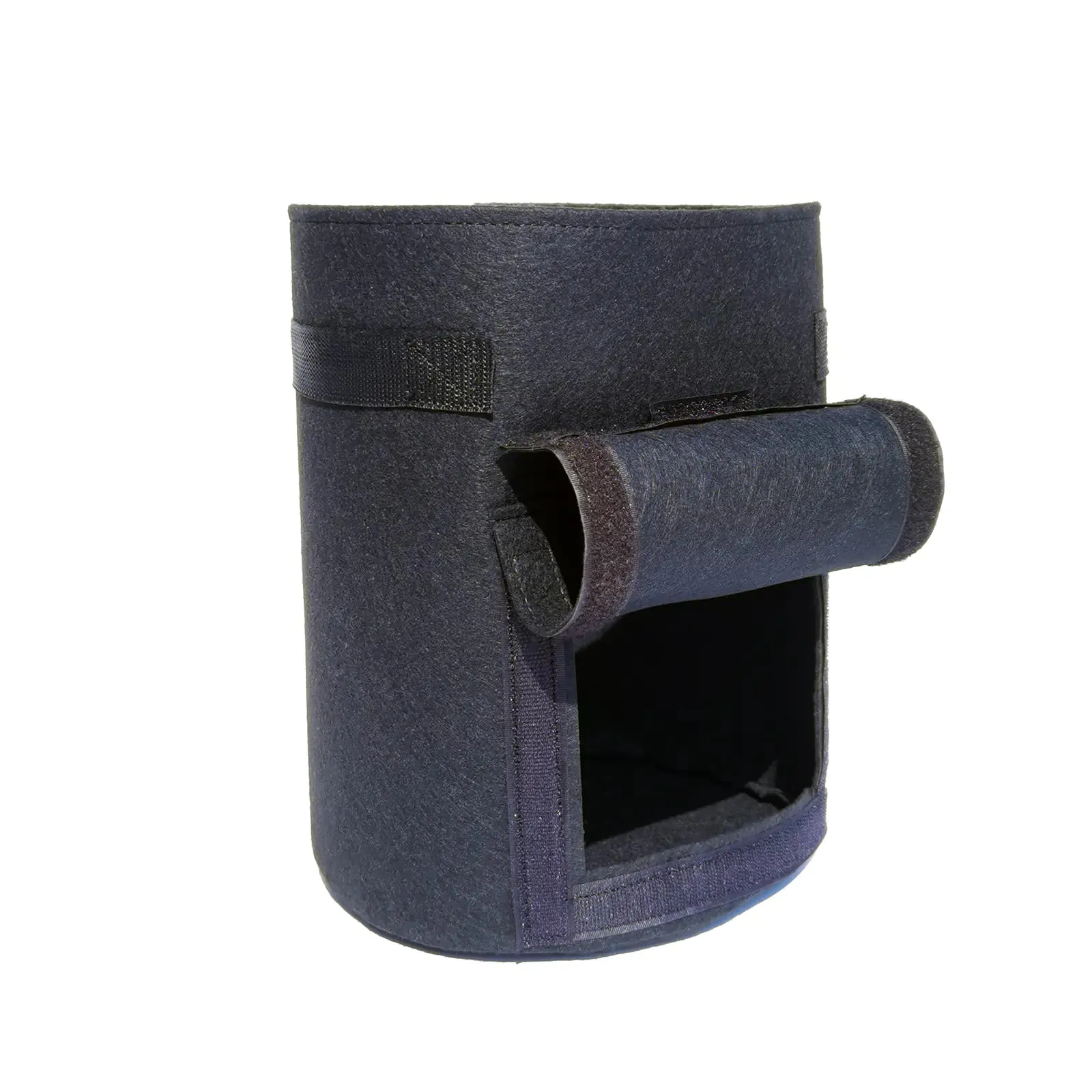 Thick Green Felt Planting Bags with Windows for Potatoes