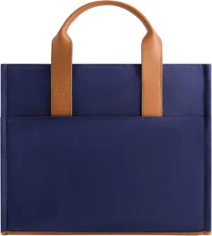 Tommy Bahama Women's Tote Bag, Medium Travel Purse Handbag with Adjustable Shoulder Strap and Leather Trim