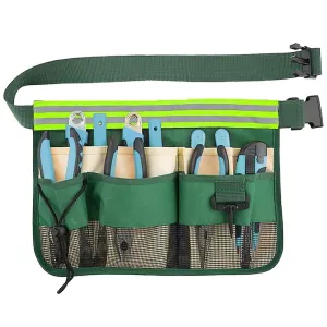 Tool Belt, Tool Bag 600d , Belt Pouch With Multi-pocket For Gardening Cons