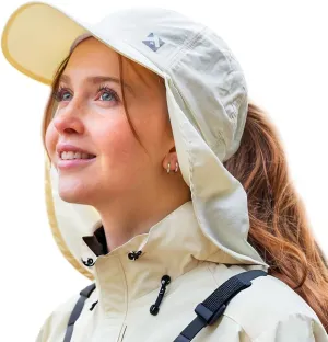 TOP-EX L/XL Sun Hats for Women Ponytail Baseball Cap with Neck Flap UPF50 Summer Hiking Gardening Hat Waterproof