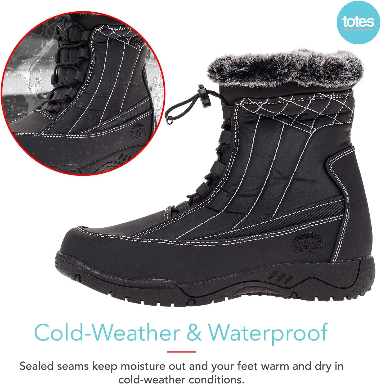 totes Women's Barbara Snow Boot