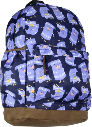 Towelie South Park Merch School Backpack Travel Book Bag Daypack with Tech Sleeve