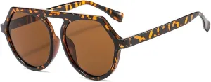 Trendy Oval Sunglasses Men Women Vintage Luxury Big Frame Eyewear Outdoors Driving Sunglasses Uv400
