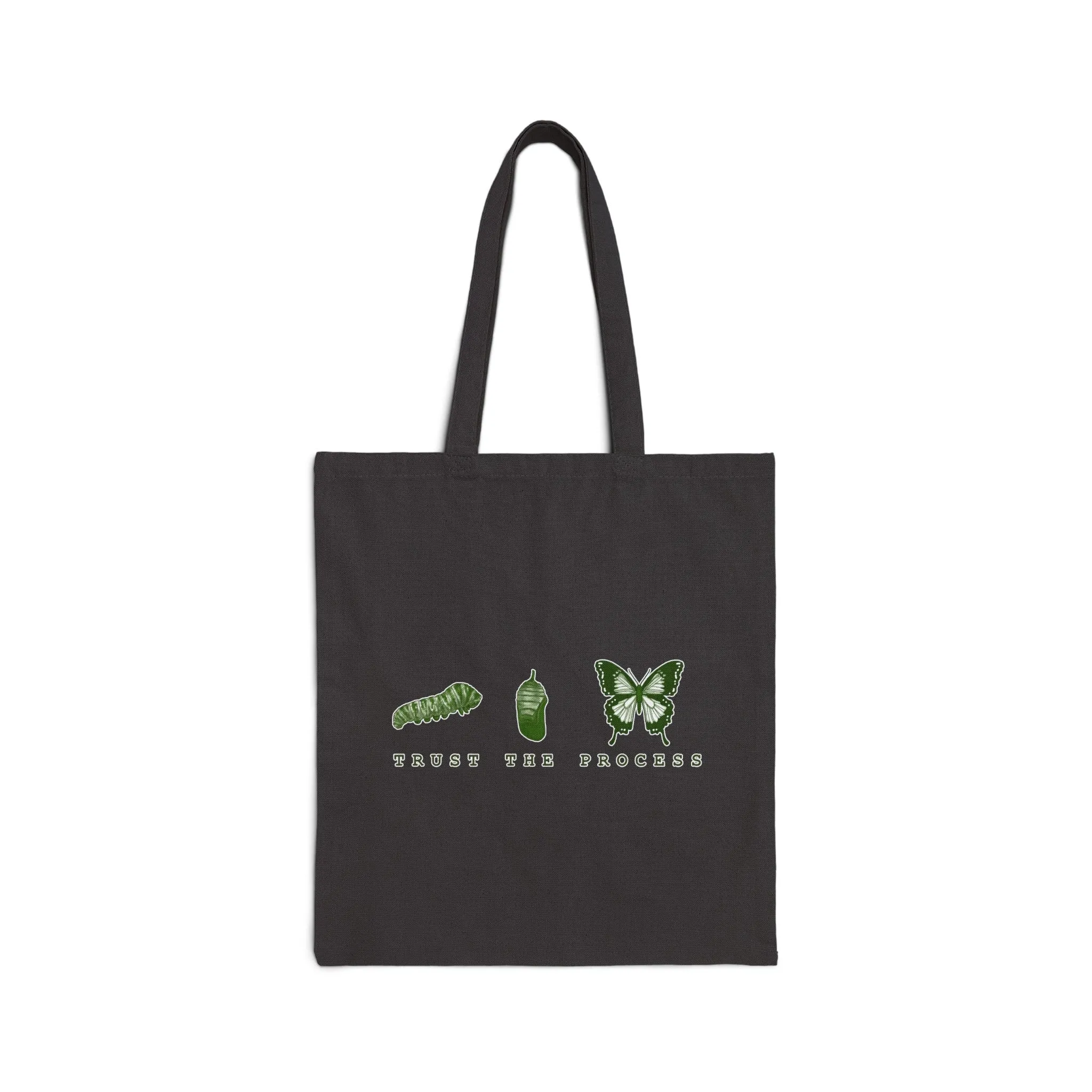 Trust The Process Cotton Canvas Tote Bag