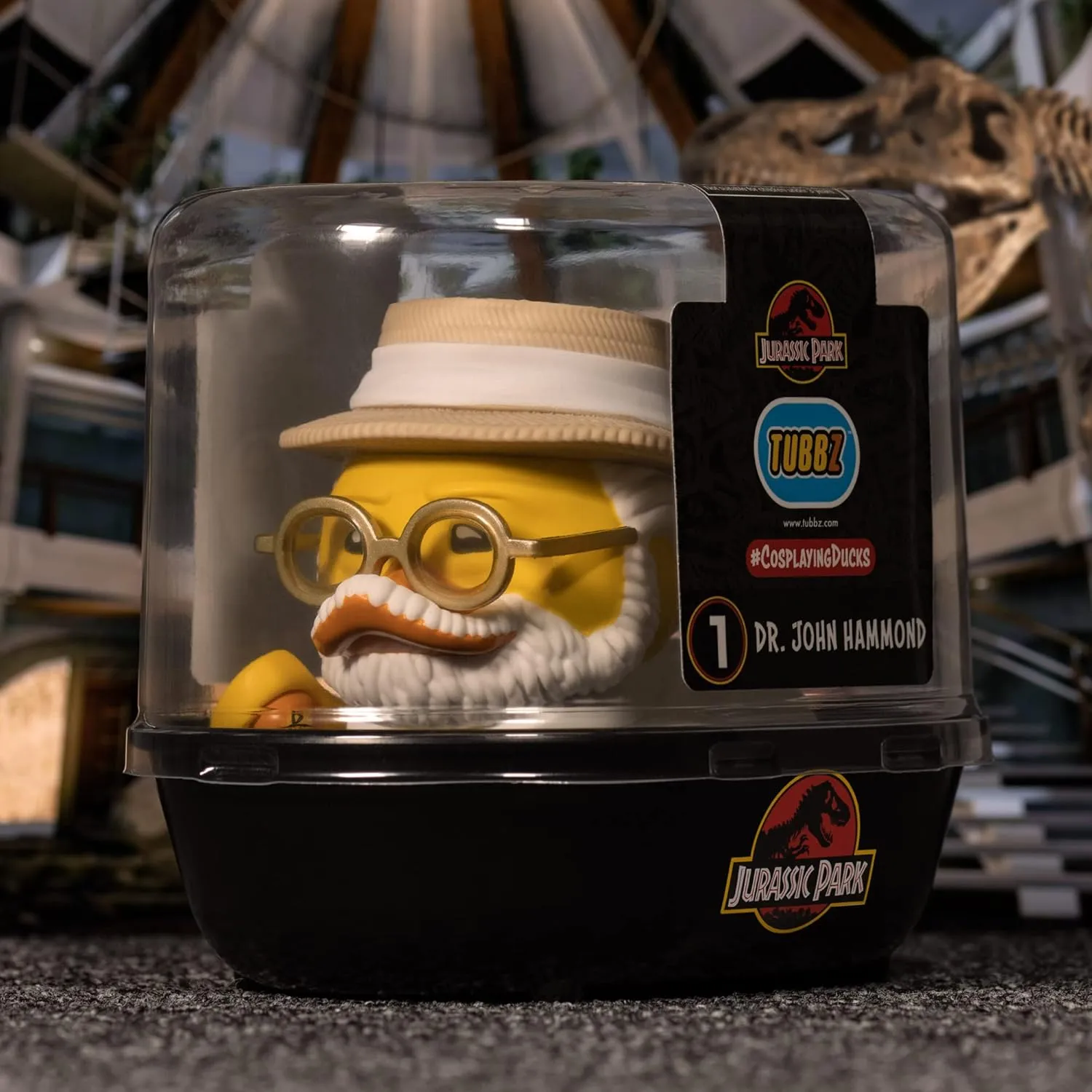 TUBBZ Jurassic Park Dr Hammond Duck Figurine – Official Jurassic World Merchandise – Unique Limited Edition Collectors Vinyl Gift, NS2747