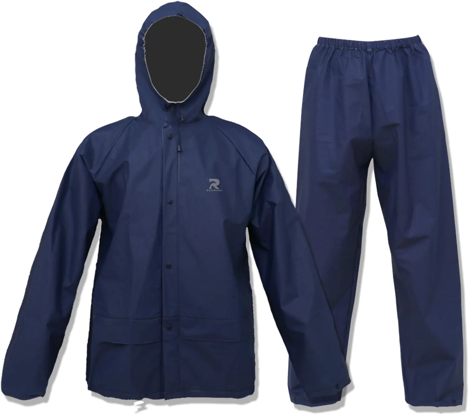 Ultra-Lite Rain Suit for Men Women Waterproof Protective Rain Coat with Pants 2 Pieces Rain Gear