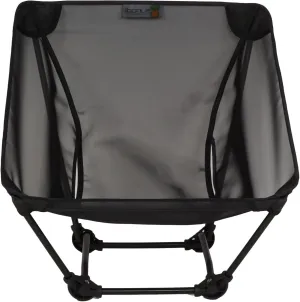 Ultralight Backpacking Chair, Aluminium Alloy Legless Ground Chair, Foldable Camping Chair for Adult, Hiking, Camping, Picnic, Fishing, RV, Balcony, Paddleboard, Beach, Indoor (Black)