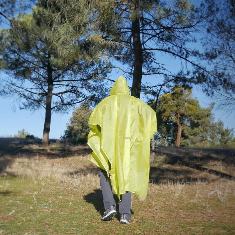 Ultralight Single Person Raincoat - Hiking Cycling Rain Cover, Camping Awning, Sun Shelter