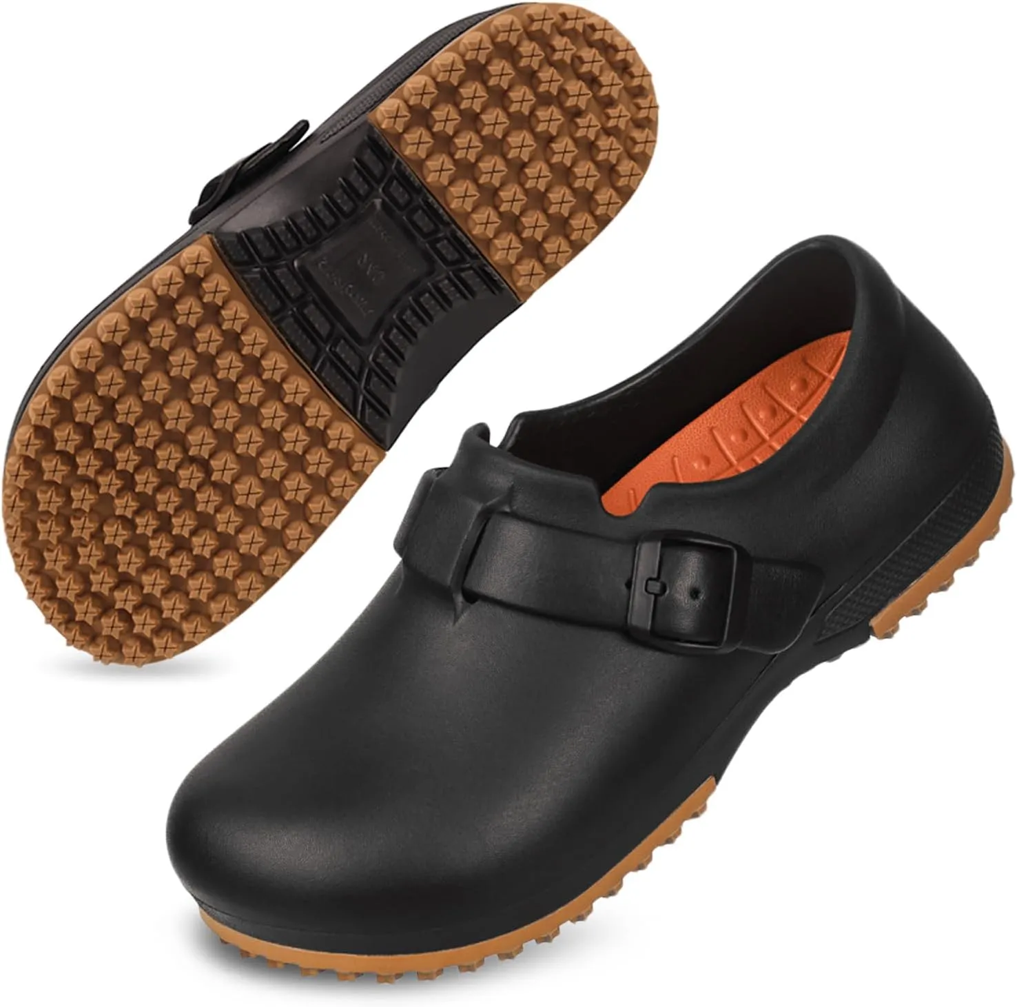 Unisex-Adult Clogs, Slip Resistant Work Shoes with Recovery Insoles for Food Service, Garden, or Nursing