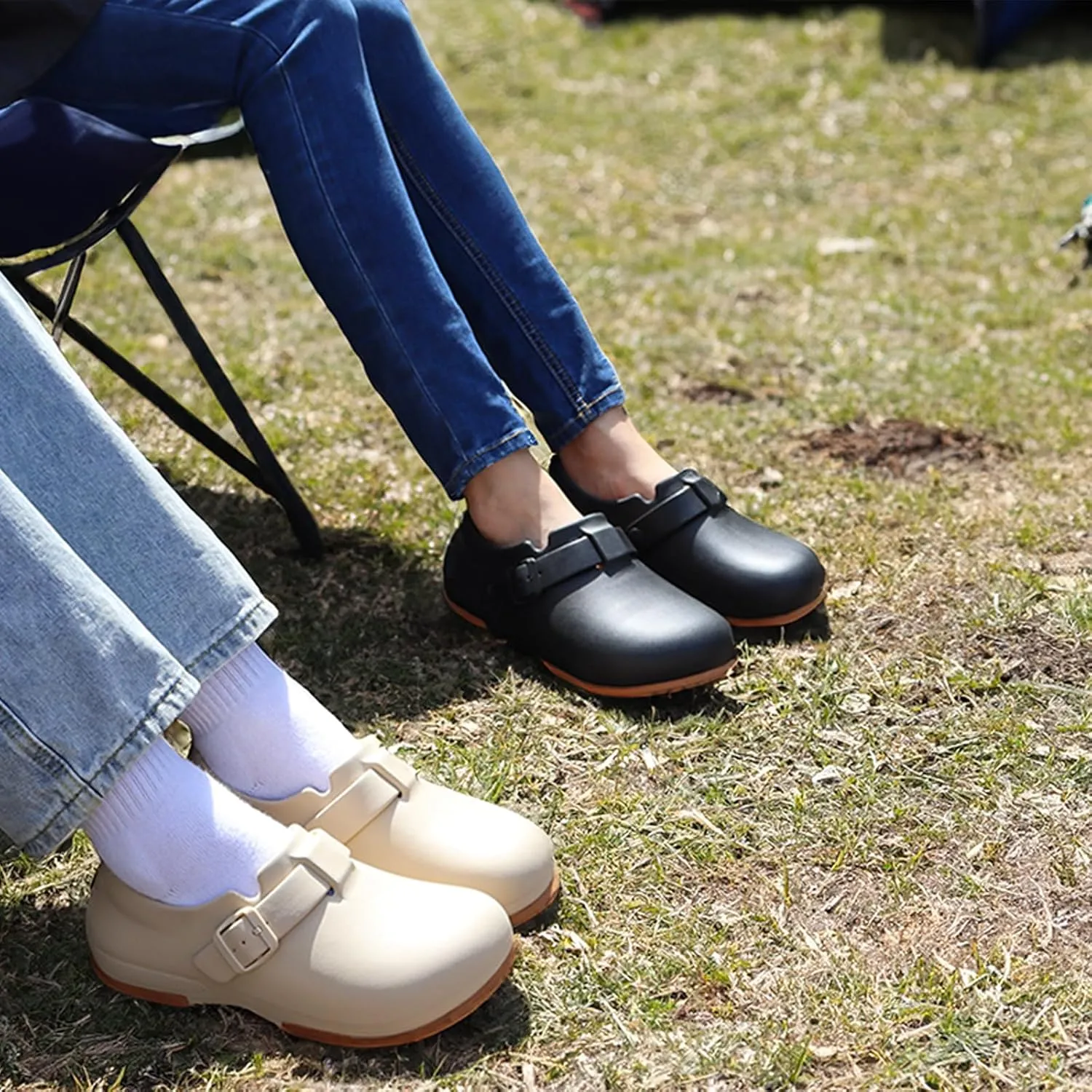 Unisex-Adult Clogs, Slip Resistant Work Shoes with Recovery Insoles for Food Service, Garden, or Nursing