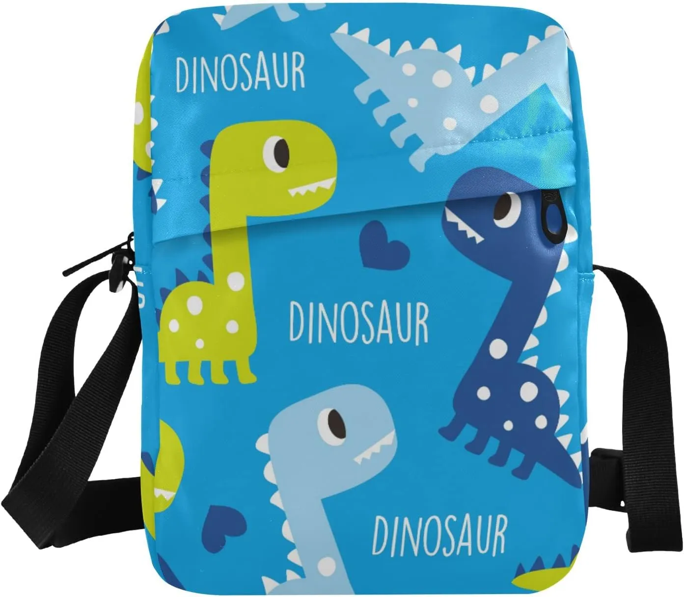 Unisex Crossbody Bag, Animal Pattern Durable Sling Side Shoulder bags for men women, One Size