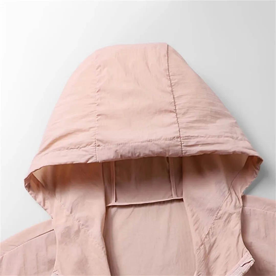 Unisex Hiking Jacket Windbreaker Camping Trekking Fishing Jackets Sun Protection Coats