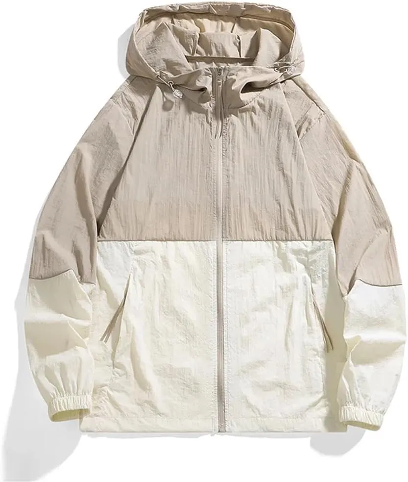 Unisex Hiking Jacket Windbreaker Camping Trekking Fishing Jackets Sun Protection Coats