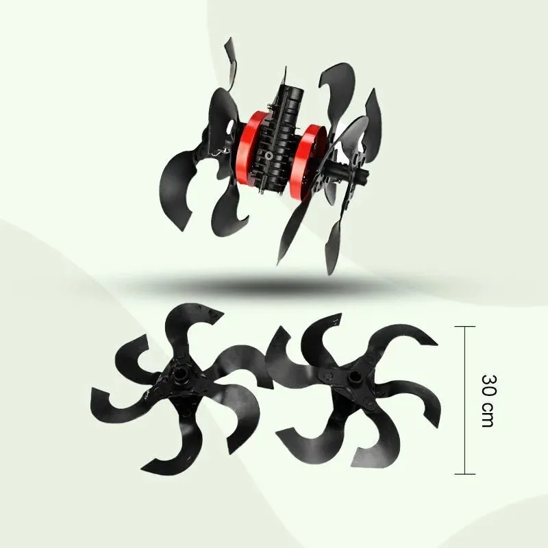 Universal Precision Alloy Lawn mower Accessories - Loosening Wheel Deep Plowing Trenching Cutter